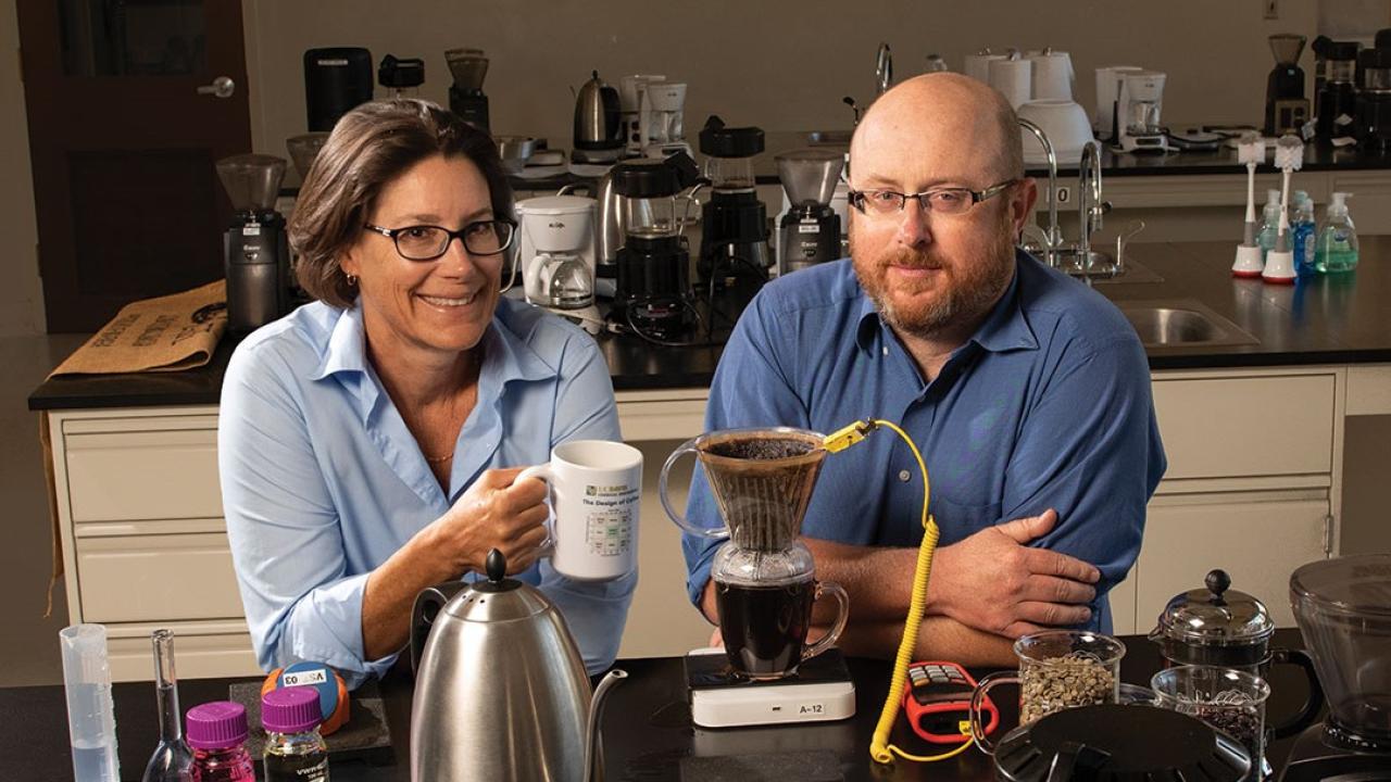 uc davis chemical engineering bill ristenpart tonya kuhl coffee lab