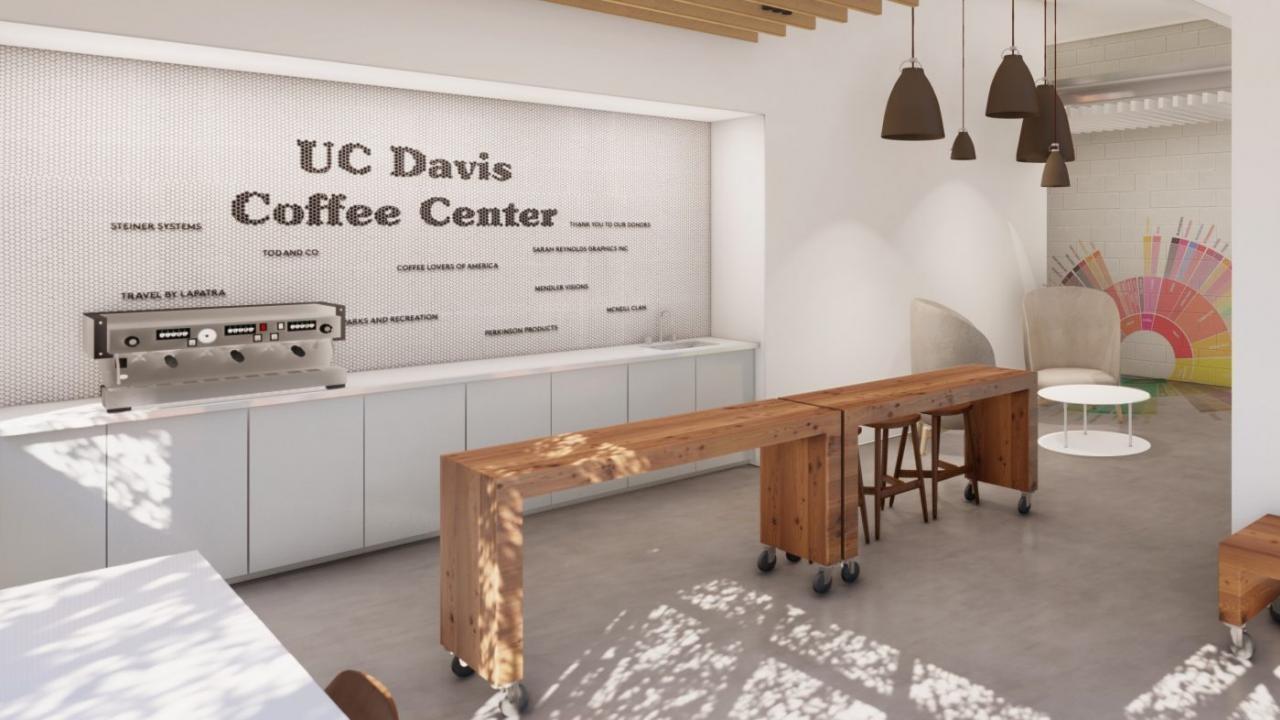 uc davis coffee center folgers partnership chemical engineering